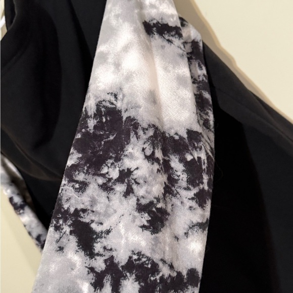 Black and Gray Hoodie with Vibes Print from Ardene - Picture 10 of 12